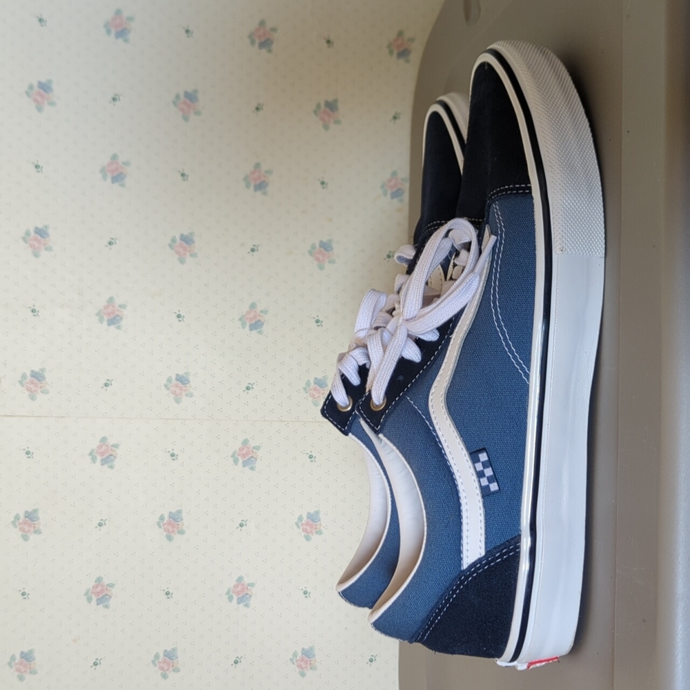 Vans Old Skool PopCush Navy Blue Shoes 13 Mens